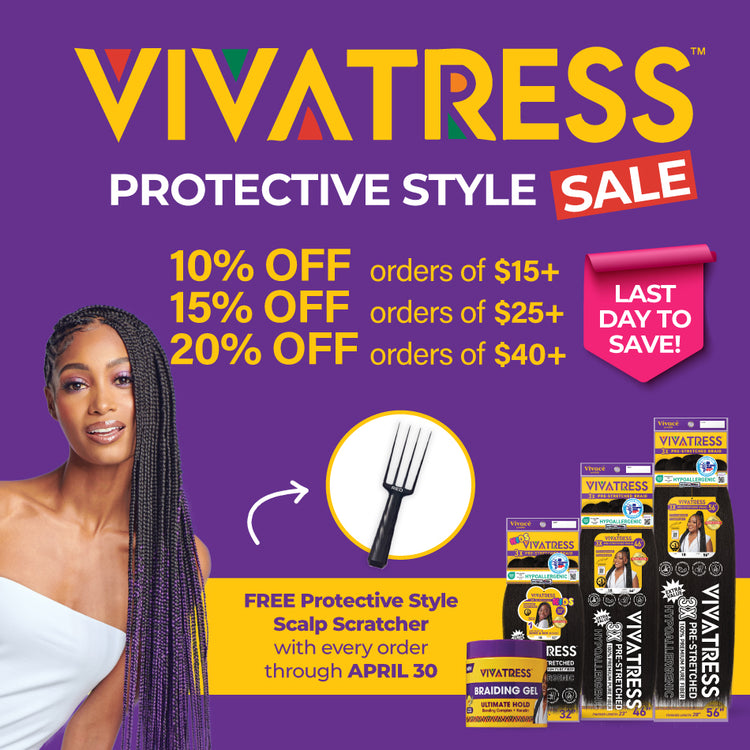 Enjoy Up To 20% OFF sitewide during our Protective Style Sale ✨ PLUS get a FREE GIFT with every order! 💖✨