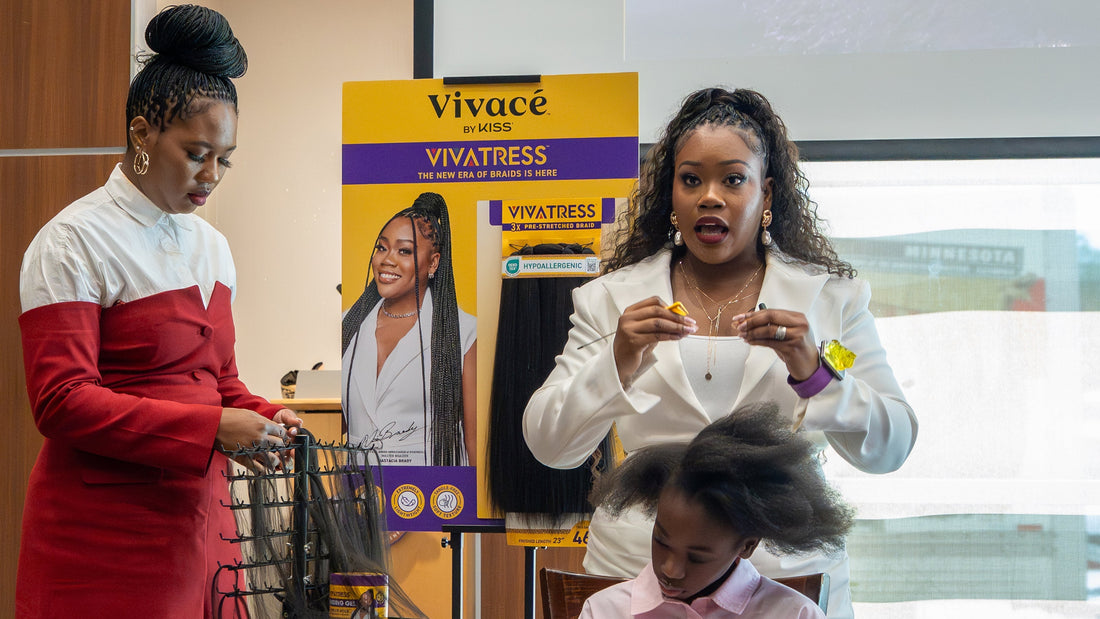 VIVATRESS Braiding Class with Master braider Nastacia