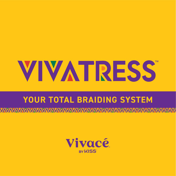 VIVATRESS Ultimate Hold Braiding Gel – 4X Extra Strong, No Flake, Non-Greasy, Long Lasting Sleek Styling Gel with Keratin, Biotin & Rosemary (6 oz)